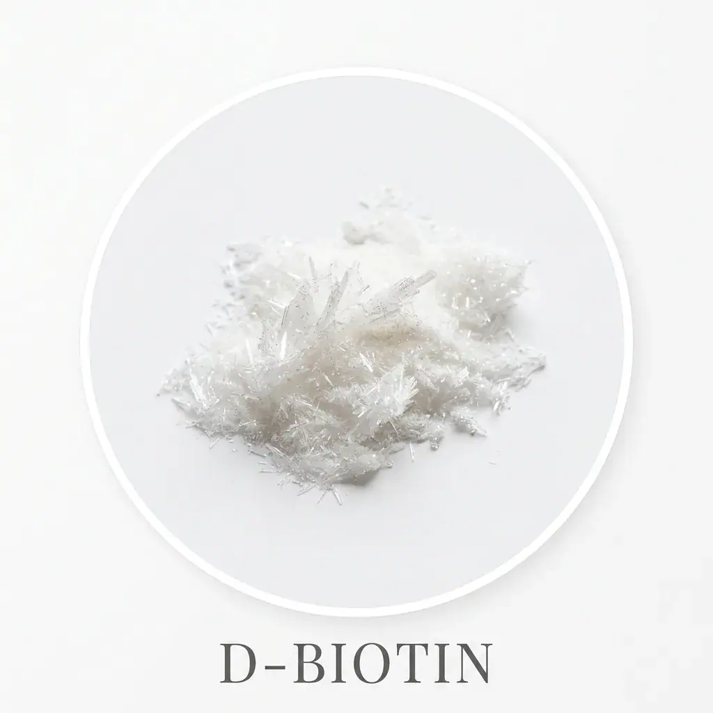 D-biotyna wspiera prawidłowy stan włosów i paznokci